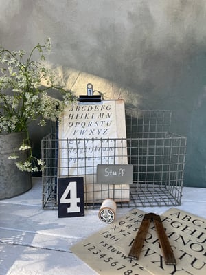 Image of Zinc organiser