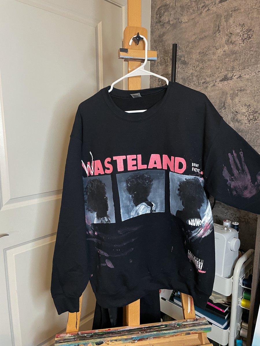 Image of “WASTELAND” custom sweatshirt