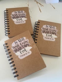 Be Still A6 Mini Lined Kraft Brown Notebook