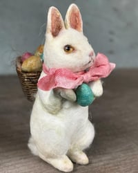 Image 2 of Spun Cotton Easter Bunny