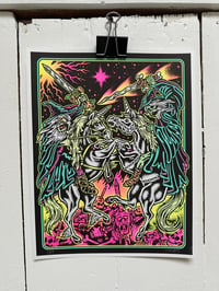 Image 1 of Wizard Fight Print