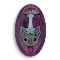 Mini Sculpture: Mushroom Bat