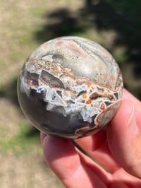 Image 5 of Volcano Agate Sphere #2832