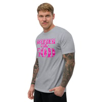 Image 20 of Soldier For God PINK Fitted Short Sleeve T-shirt