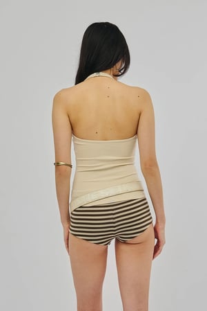 Image of GHOSTBOY - Scoop Halter (Cream)