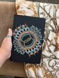 Image 1 of Freehand Mandala Lined Notebook 11
