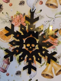 SKULL SNOWFLAKE2, set of 3