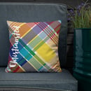 Image 2 of Premium Pillow-Madras Christiansted- Frederiksted