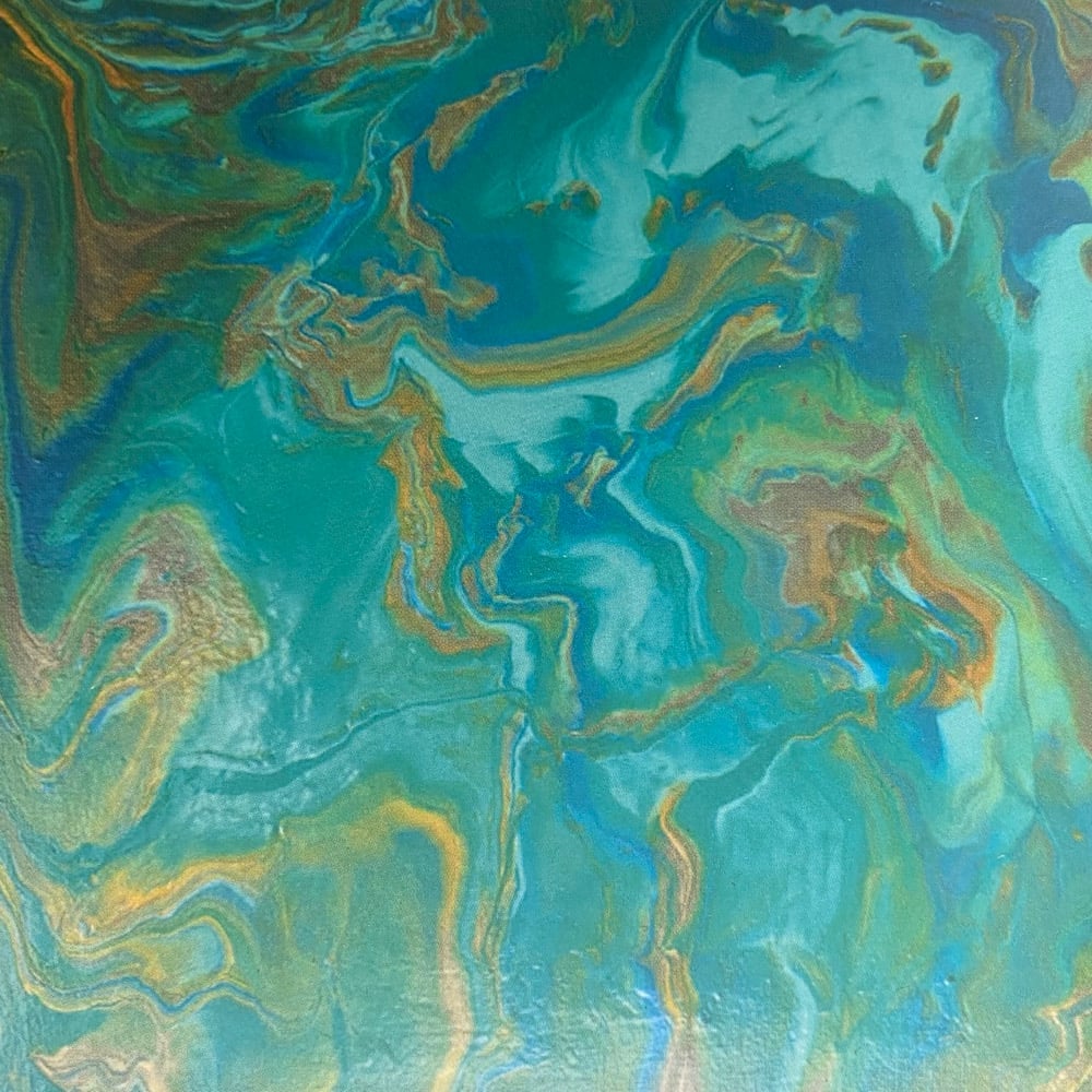 Image of Acrylic Paint Pouring Session Blues