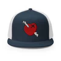 Image 1 of Red Dogheart Navy White