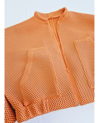 Image 1 of 3D Spacer Mesh Bomber Jacket