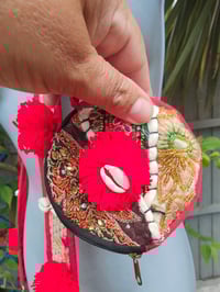 Image 4 of Jaz mini cross body bag - Red 2