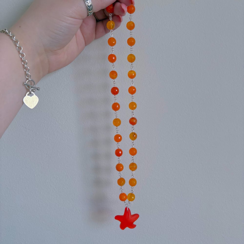 Image of sea glass necklace