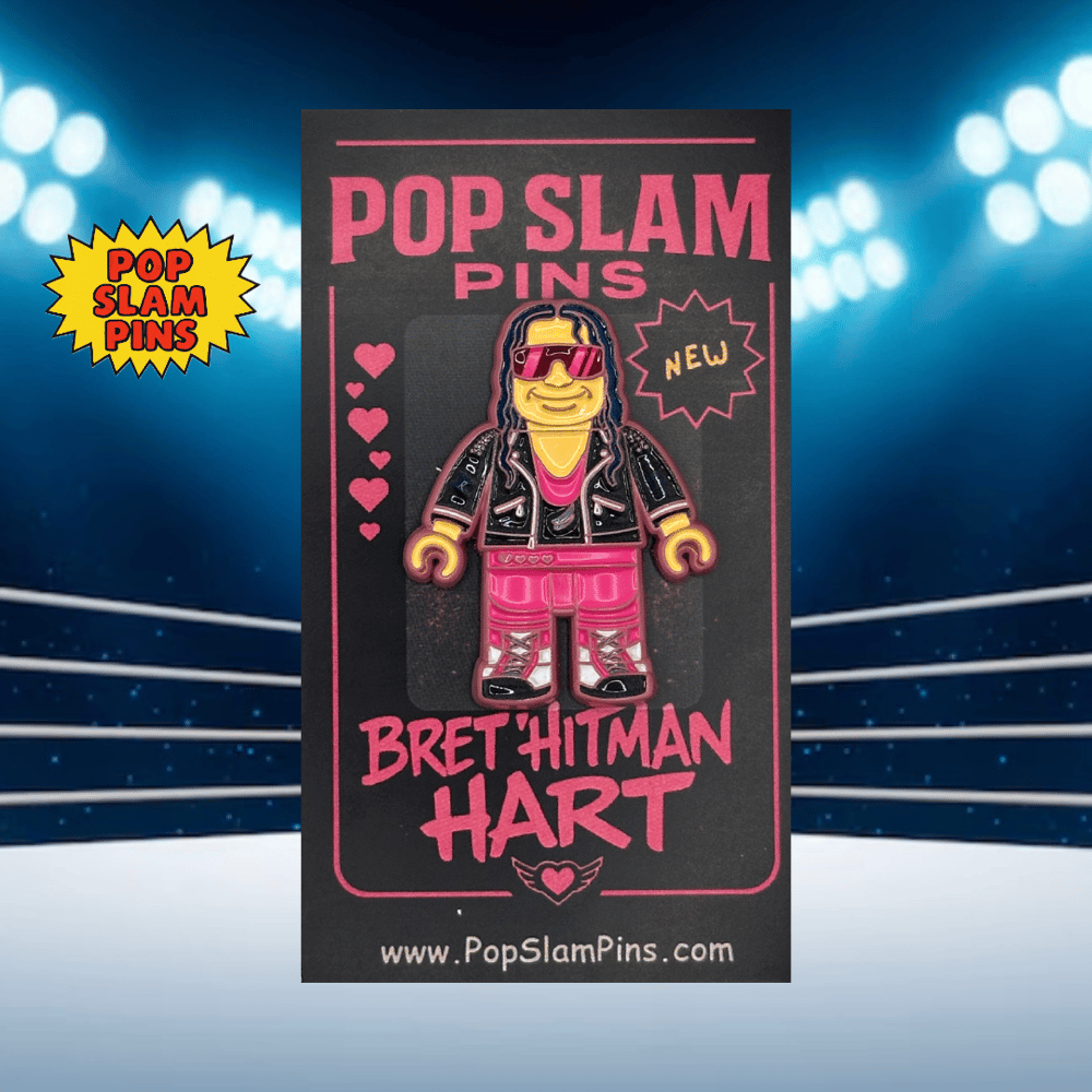 Image of Bret The Hitman Hart - Pin