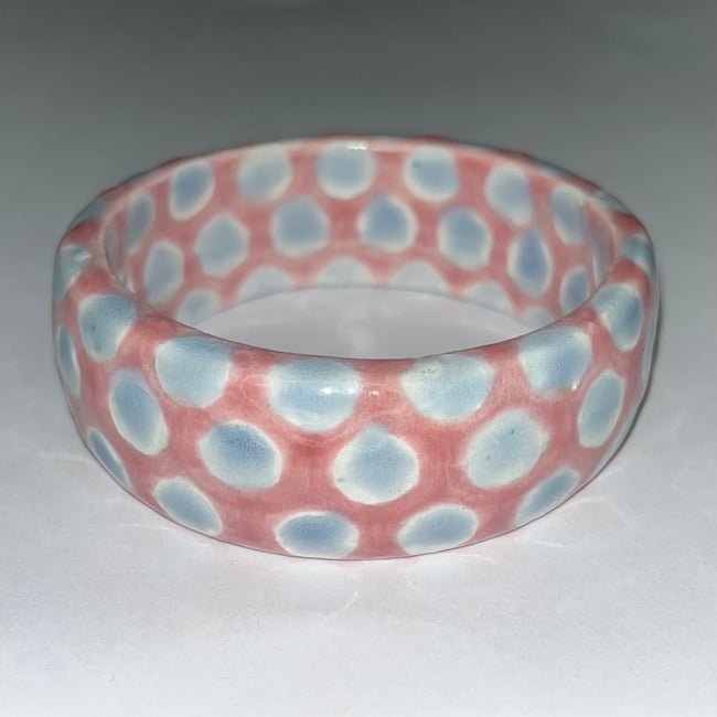 Pink Polka Dot Bracelet