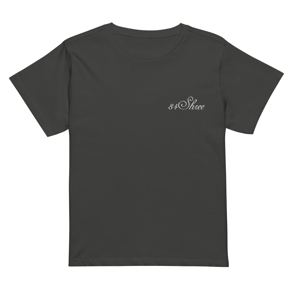 Image of Women’s high-waisted t-shirt 843day
