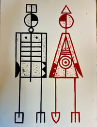 ‘Talented Couple’ ( black & red)