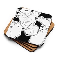 Capy Collage Coaster (Style 1)