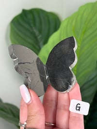 Image 7 of 3D PYRITE BUTTERFLY