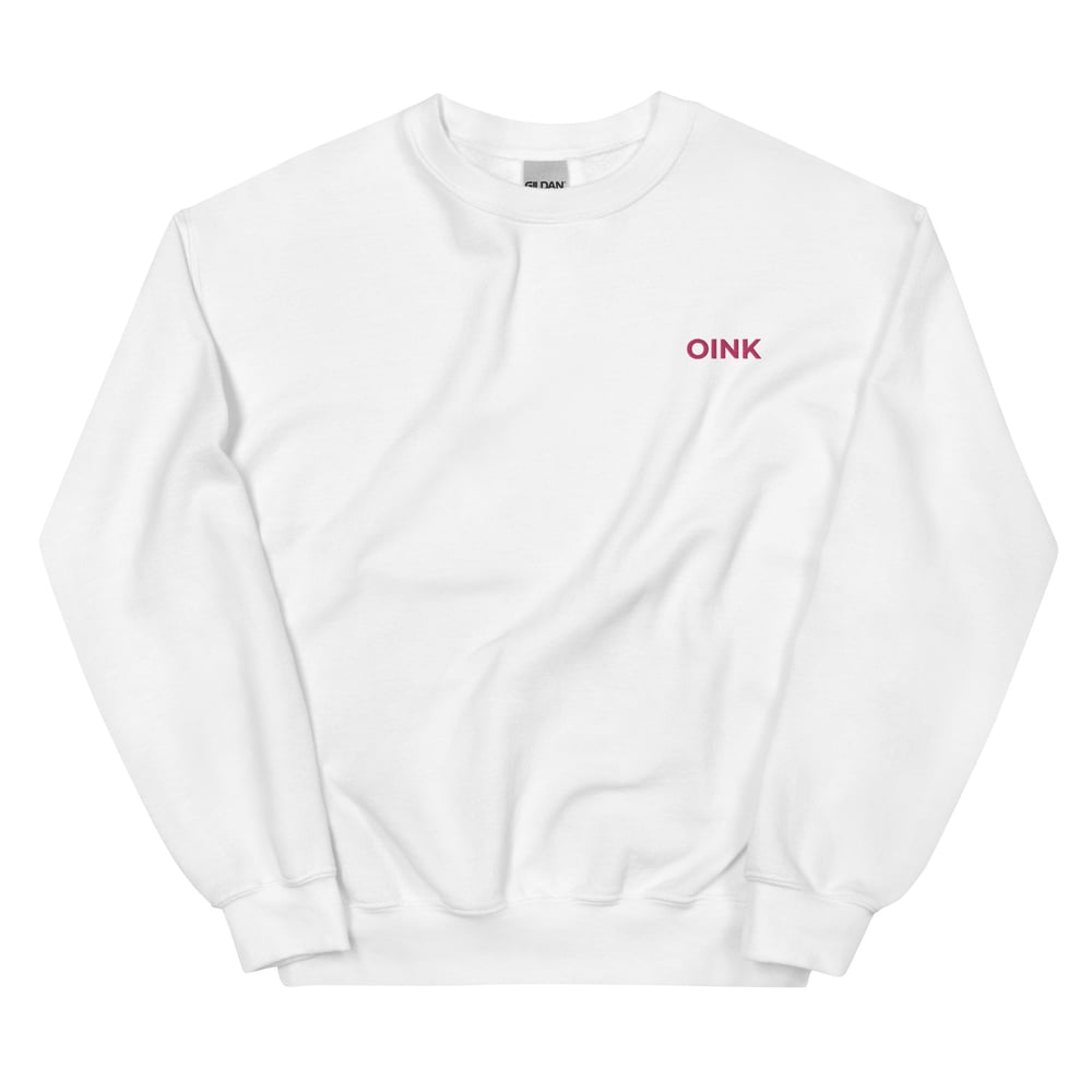 OINK Embroidered Sweatshirt