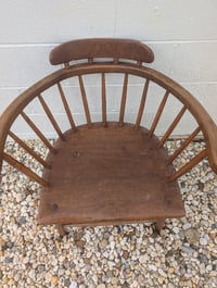 Image 2 of antique wood chair