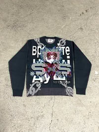 Image 1 of S.O.S “CHAIN$” KNIT SWEATER