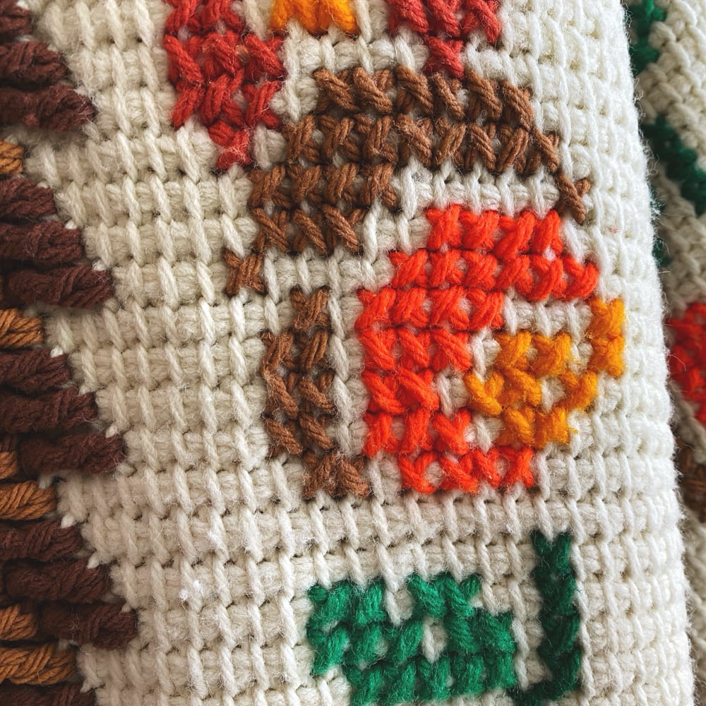 Image of Alpine Flowers Granny Sweater
