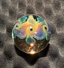 Image 2 of Yellow/Green Air Trap Marble