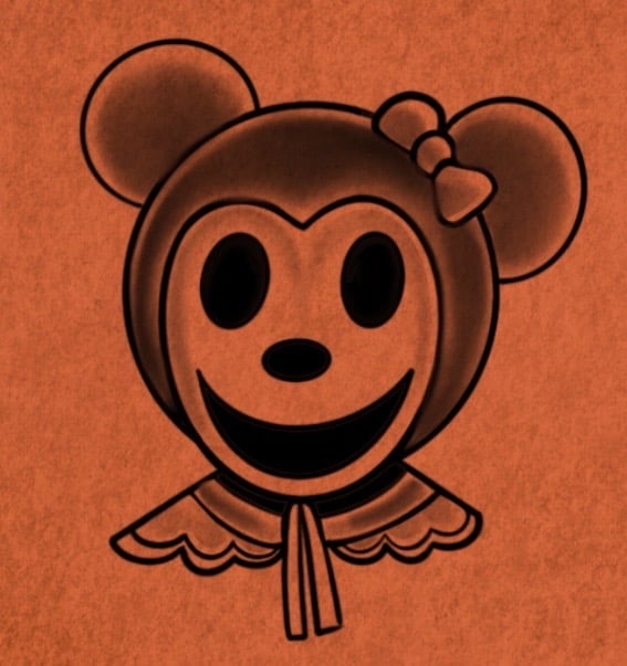 Image of Bootleg Minnie Mask 