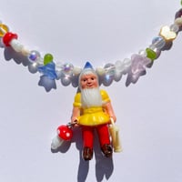 Image 4 of Flower Gnome Necklace