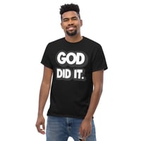 Image 2 of God Did It Men's Tee