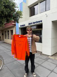 Image 4 of He is Riden LS T-shirt ~ HD Orange