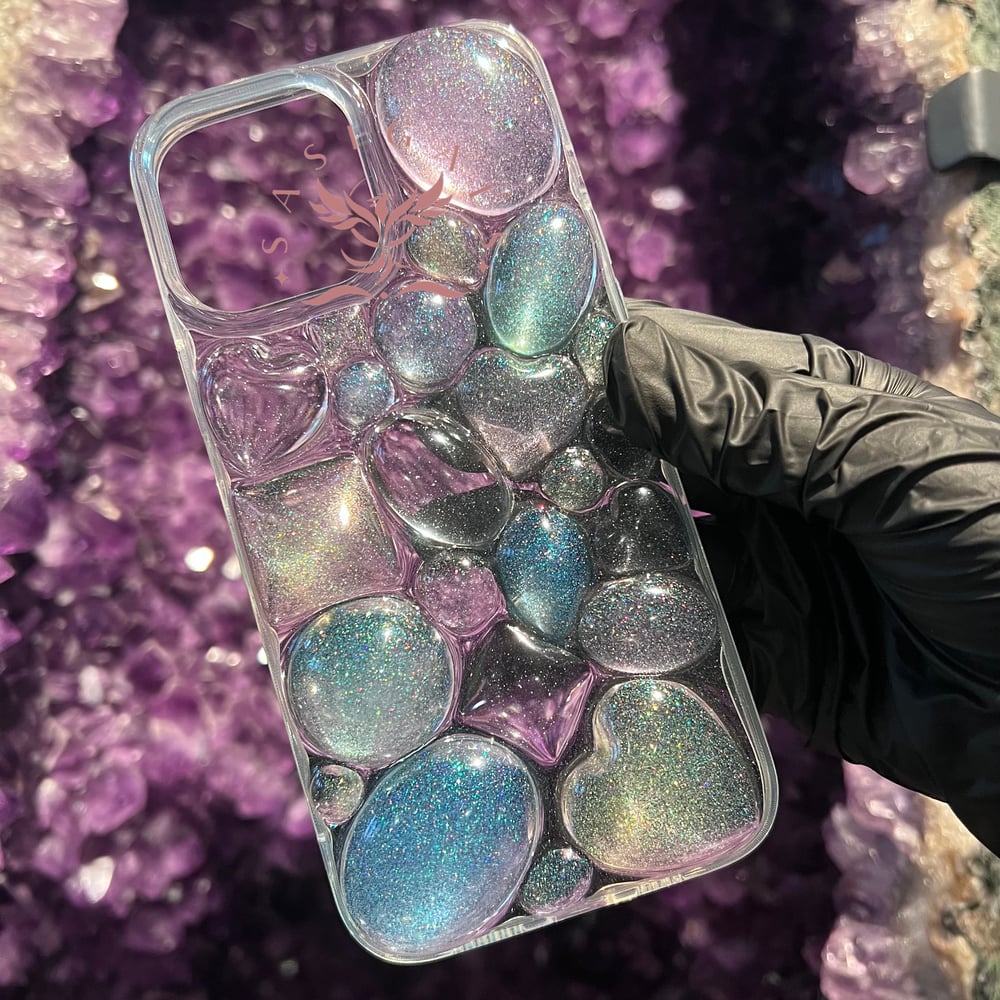 Image of Pastel Color Gems Resin Phone Case For All Brand 