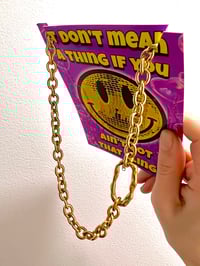 Image 3 of TEXTURED THICK HEAVY CHAIN