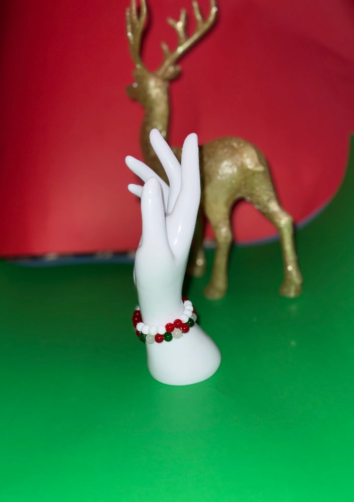 Image of Winter/Christmas Special - Beaded Bracelets 