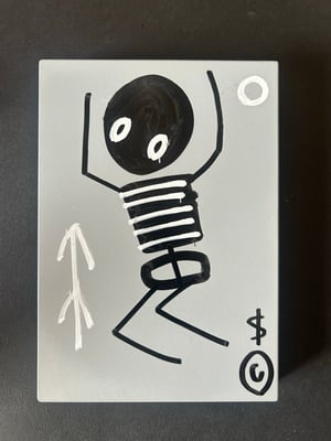 Image of Right standing Skel (grey)