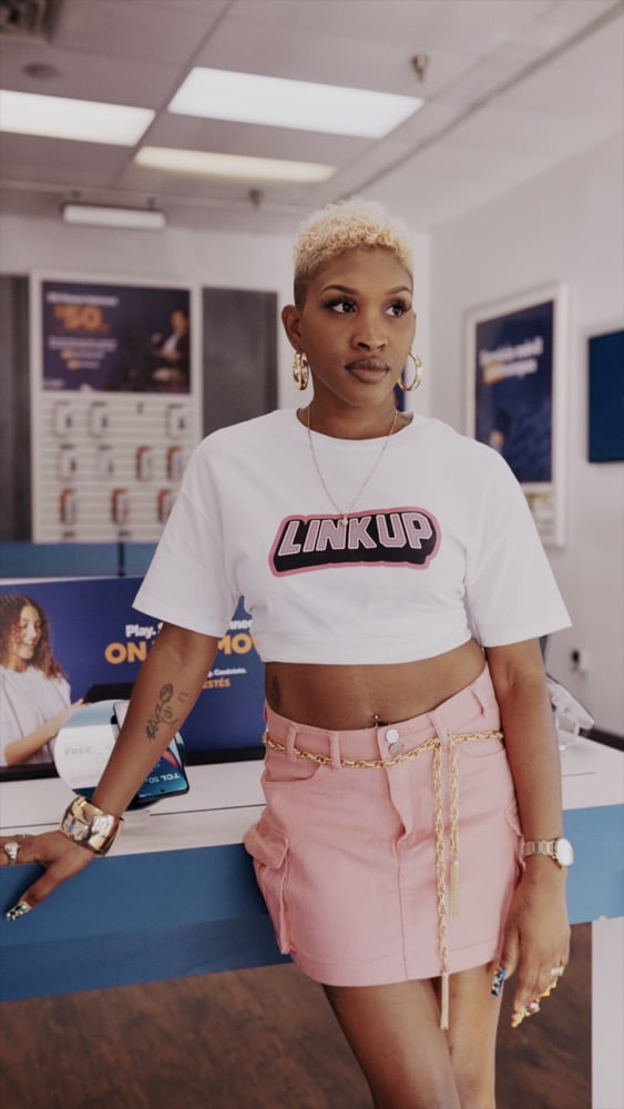 Link Up College (Pink/White)