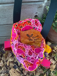 Image 4 of Yellow Tote Bag With Unicorns And Castles