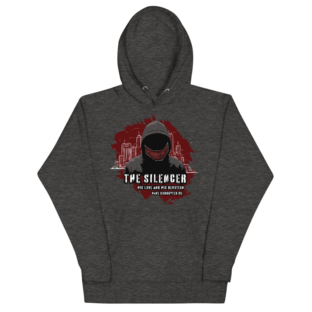 Image of The silencer officially licensed under your scars Unisex Hoodie