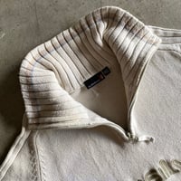 Image 3 of QUIKSILVER 1/4 ZIP KNIT SWEATER