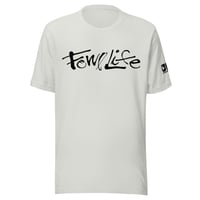Image 3 of OWG - Fowl Life Black Left Sleeve Branded Bella Canvas 3001 Unisex T-shirt