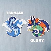 Image 3 of Destiny Dragonets 3" Vinyl Stickers