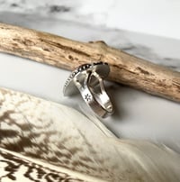 Image 4 of Handmade Sterling Silver Rosartia Heart Ring 925