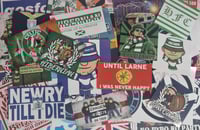 Image 1 of Pack of 25, 50  or 100 random football/ultras stickers. 