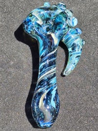 Image 4 of Blue Chaos Pipe With Horn 
