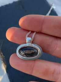 Image 2 of Rutilated Quarts Oval Pendant 