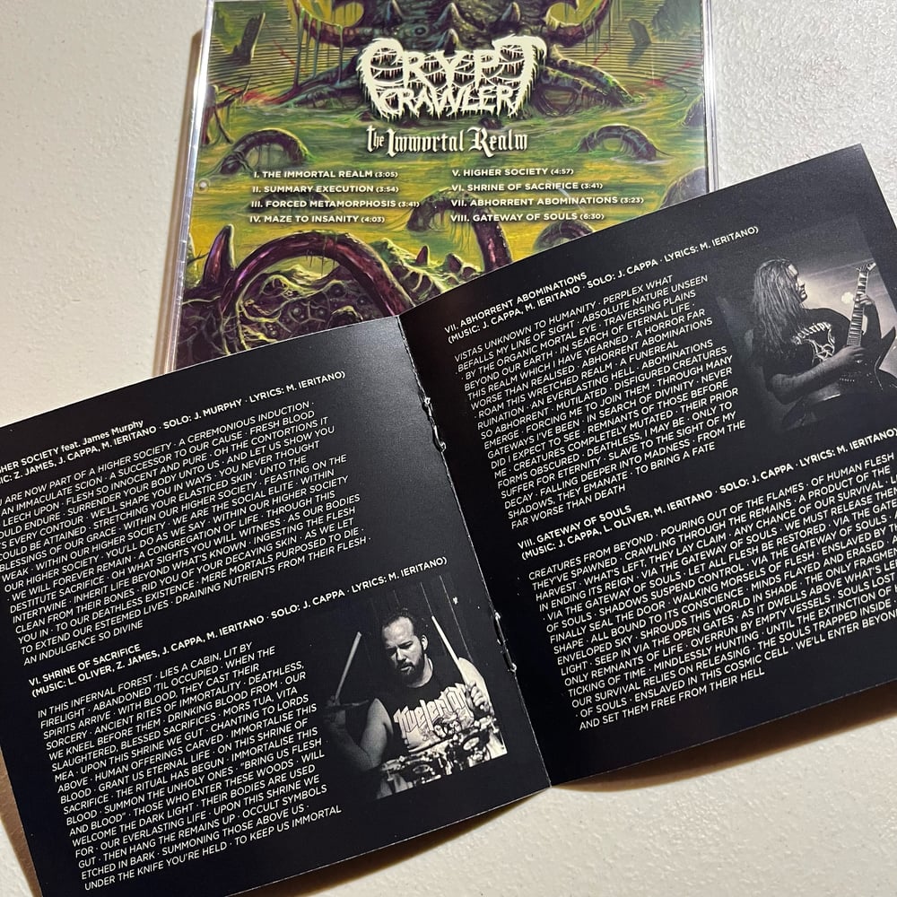 Crypt Crawler - "The Immortal Realm" CD