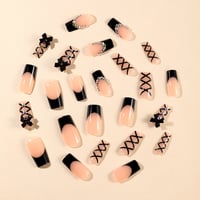 Image 17 of 24pcs Long Ballet Press On Nails 