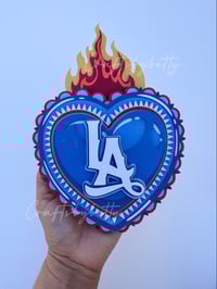 Image 3 of "L.A. STRONG" HEART SVG / ARCHIVO DIGITAL