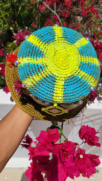 Image 14 of Sun Crochet Cosmic Cap